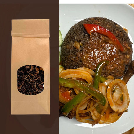 Recette-du-Riz-Djon-Djon-Un-plat-haïtien-authentique-et-savoureux My-khair