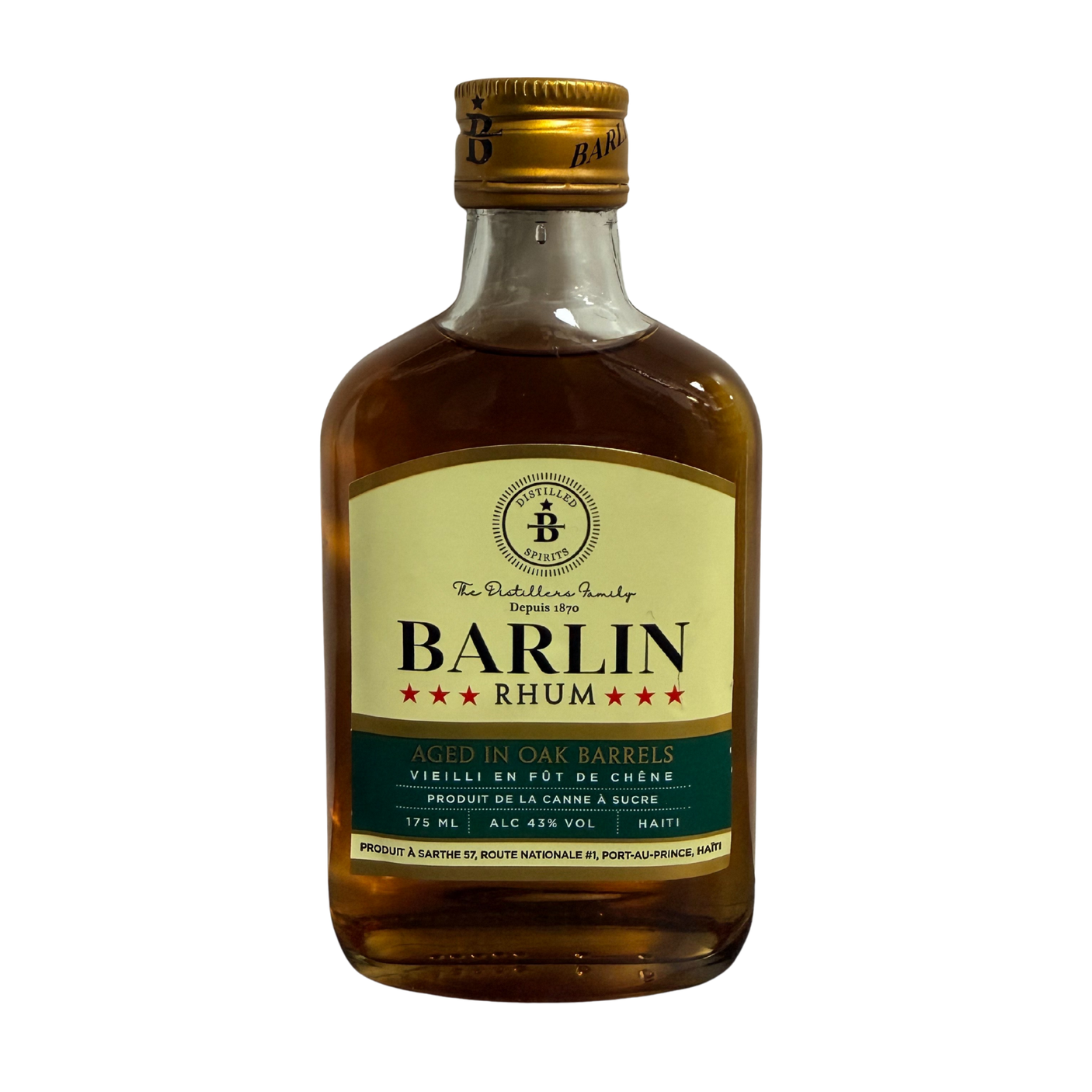 Barbancourt 5-star rum