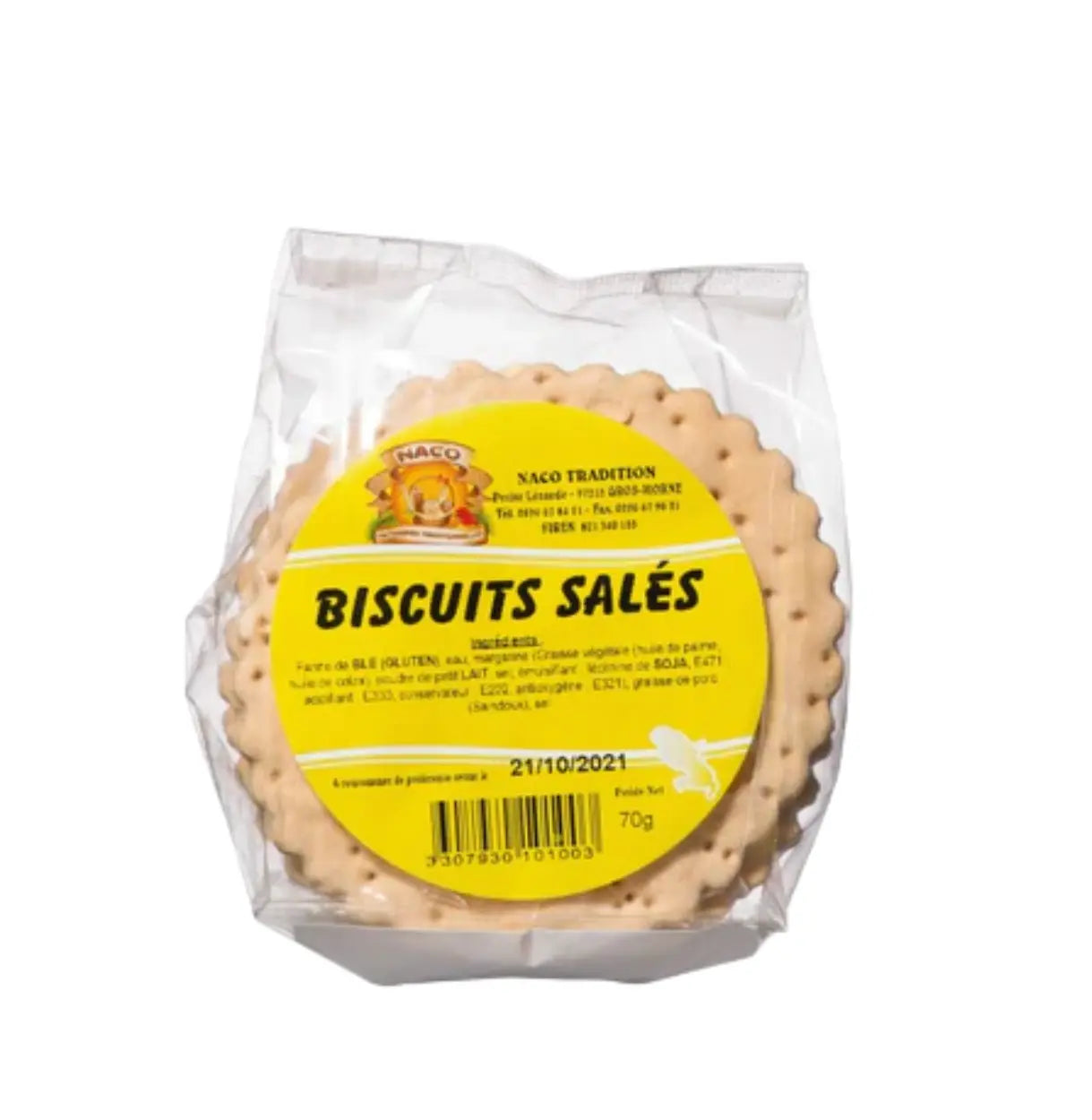 Biscuits salés Naco 70g H-exotique