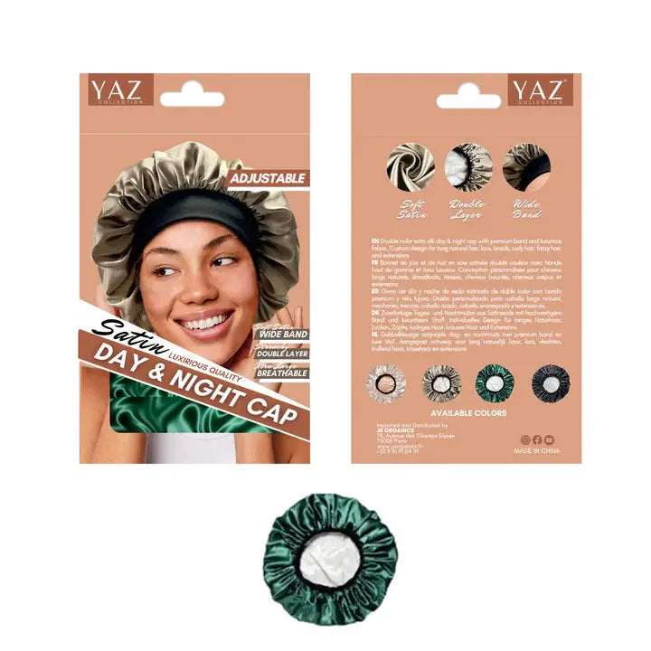 Bonnet Satin Jour & Nuit – Yaz Collections - H-exotique