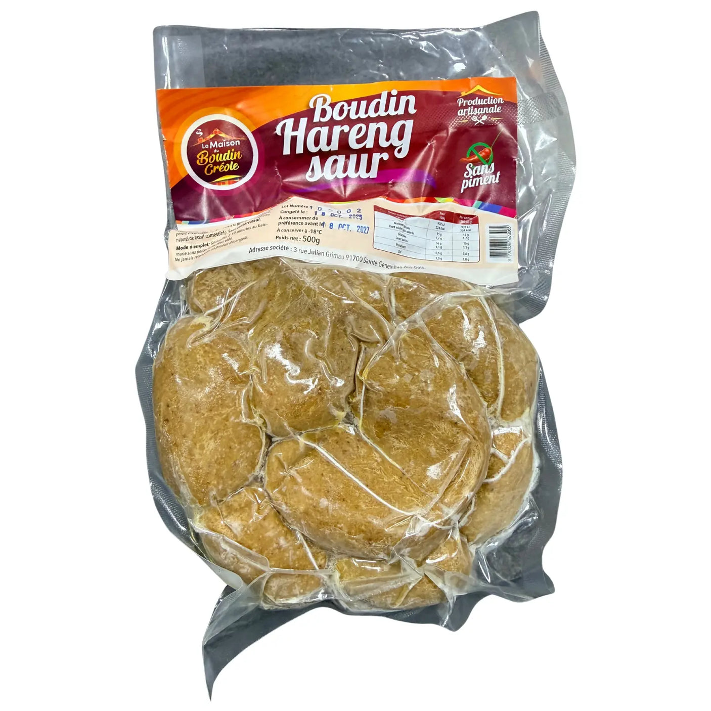 Boudin au Hareng Saur 500G H EXOTIQUE