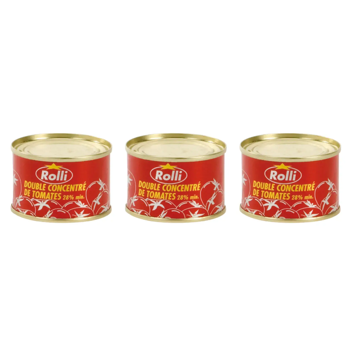 Double concentré de tomates ROLLI 3x70g H-exotique