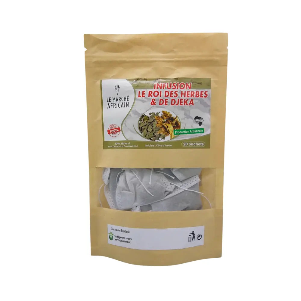 Infusion Roi des Herbes et Djeka – 20 sachets