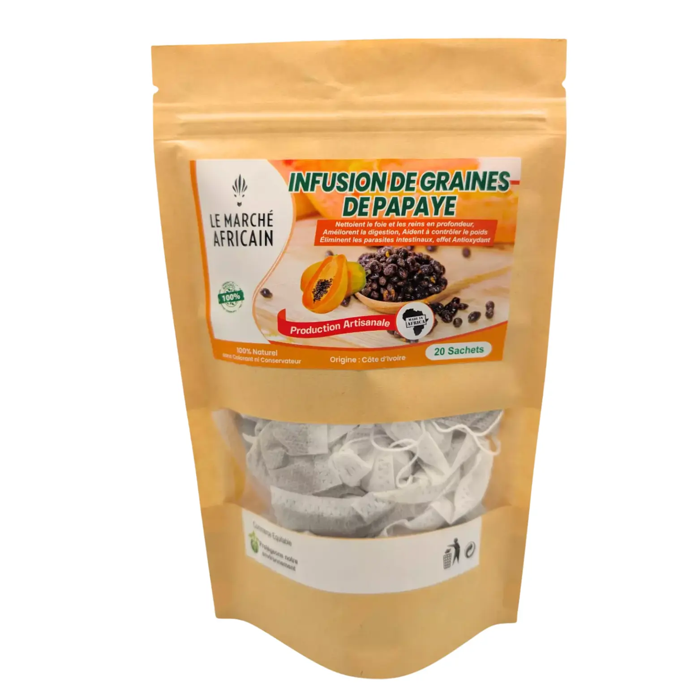 Infusion de Graines de Papaye H EXOTIQUE