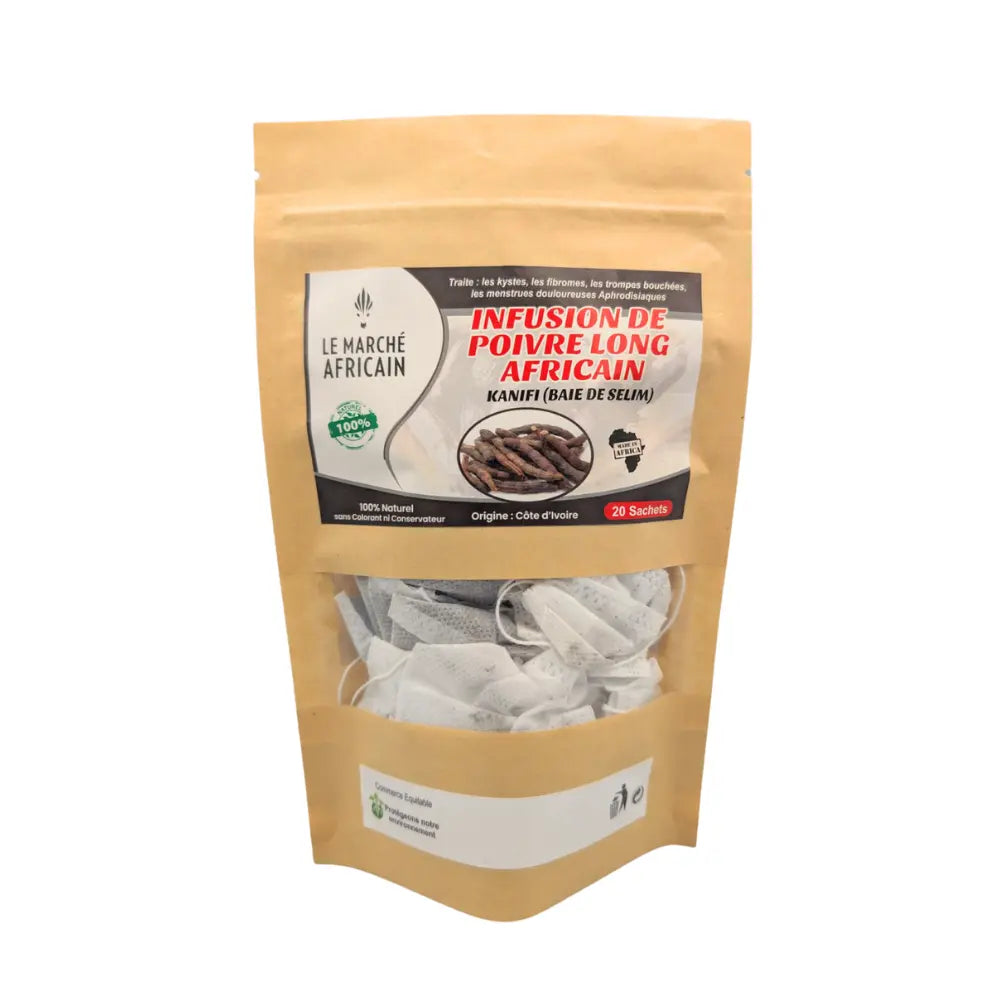 Infusion de Poivre Long Africain – 20 sachets