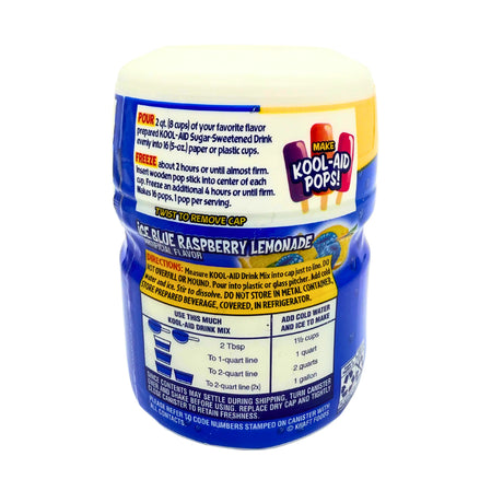 Jus en Poudre Kool-Aid  Ice Blue Raspberry 538 G H EXOTIQUE