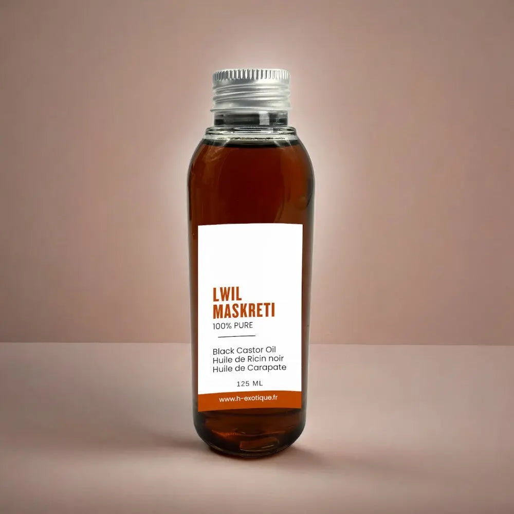 Lwil Maskreti - Huile de Ricin 125ML H-exotique