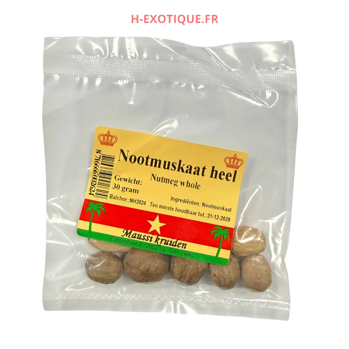 Noix de Muscade - Nootmuskaat Heel