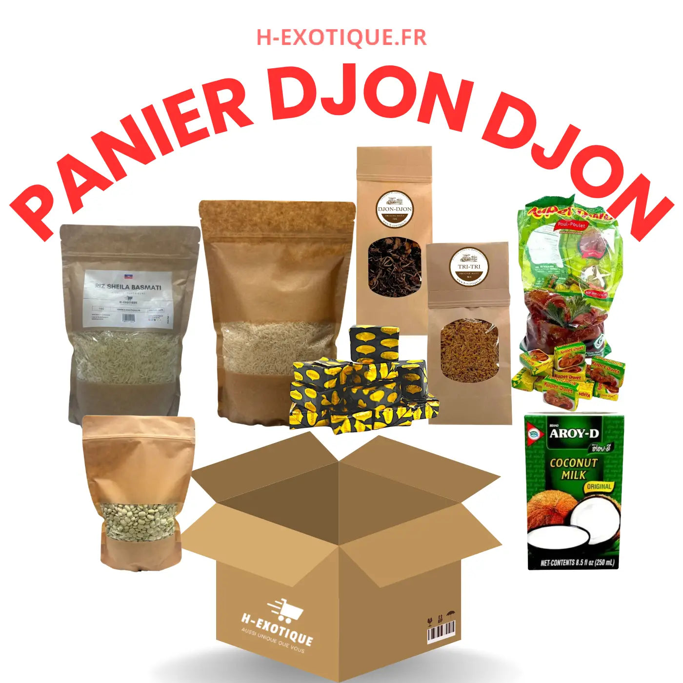 Panier Riz Djon Djon