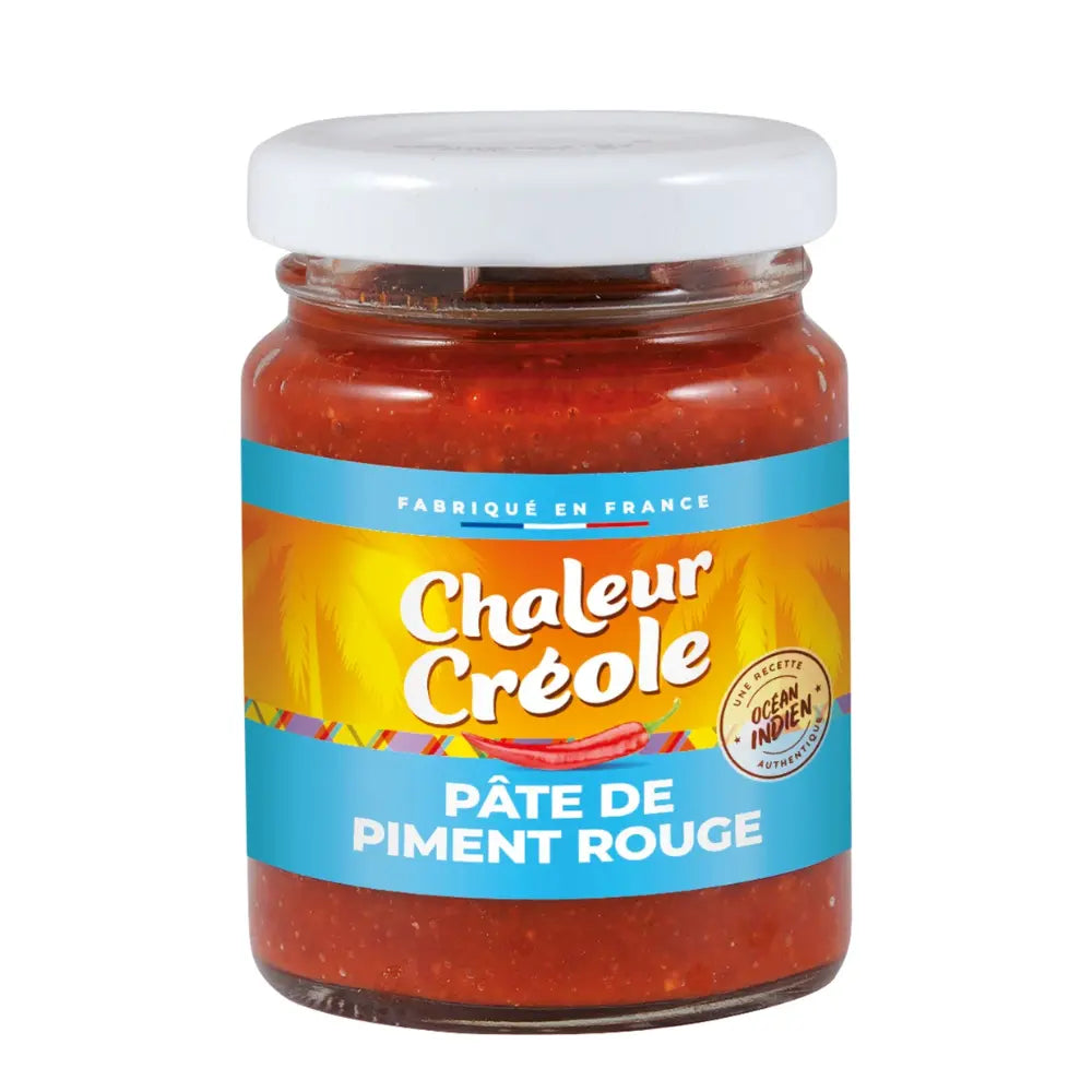Pâte de Piment Rouge Chaleur Créole – 100 g