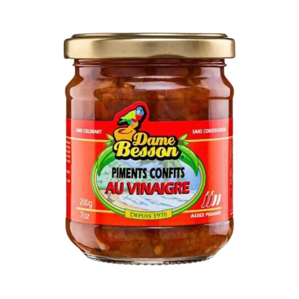 Piments Confits au Vinaigre – 180g