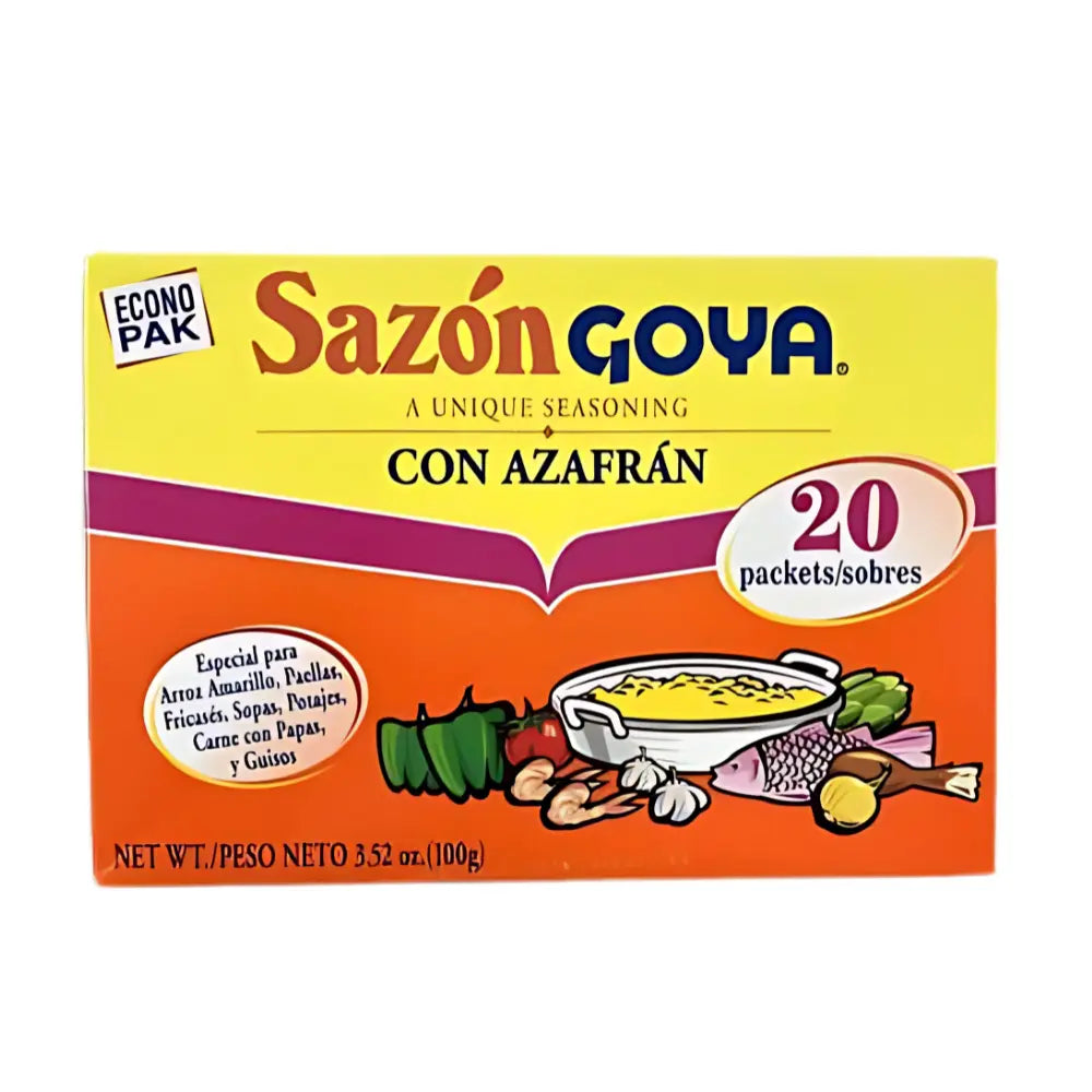Sazón Goya Con Azafrán – X20