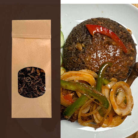 Recette-du-Riz-Djon-Djon-Un-plat-haïtien-authentique-et-savoureux My-khair