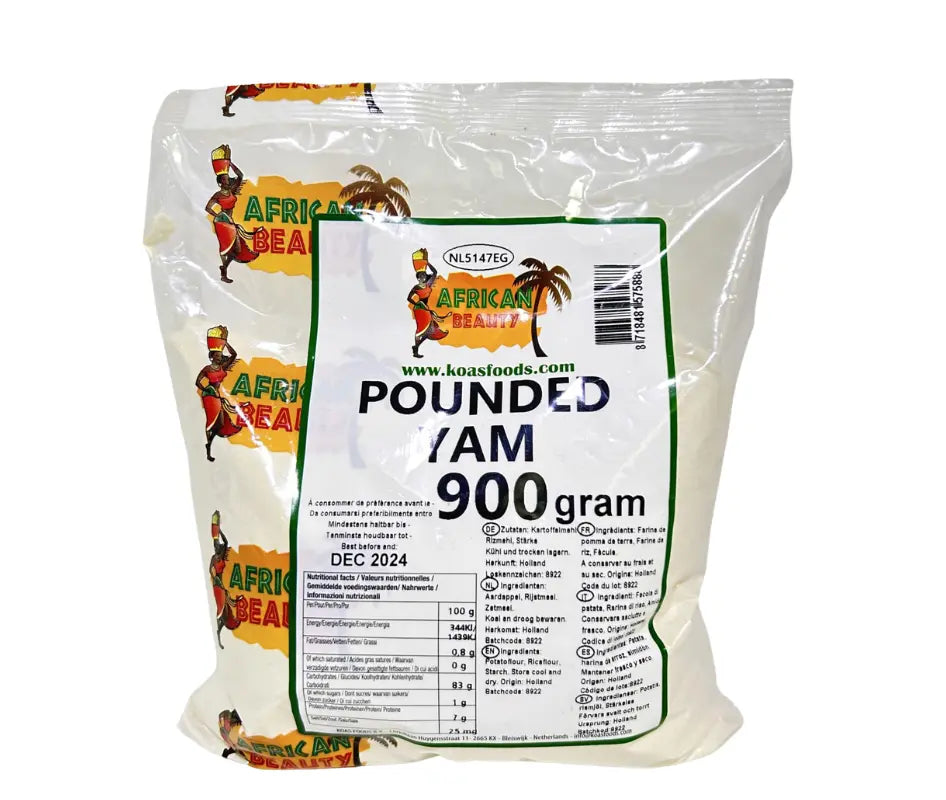 African Beauty Pounded Yam 900 g H EXOTIQUE