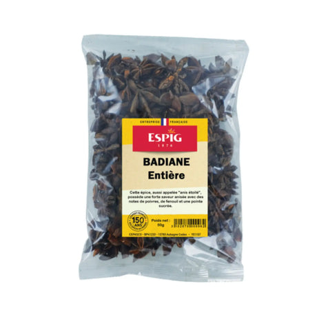 Badiane entière Espig 50 g H EXOTIQUE