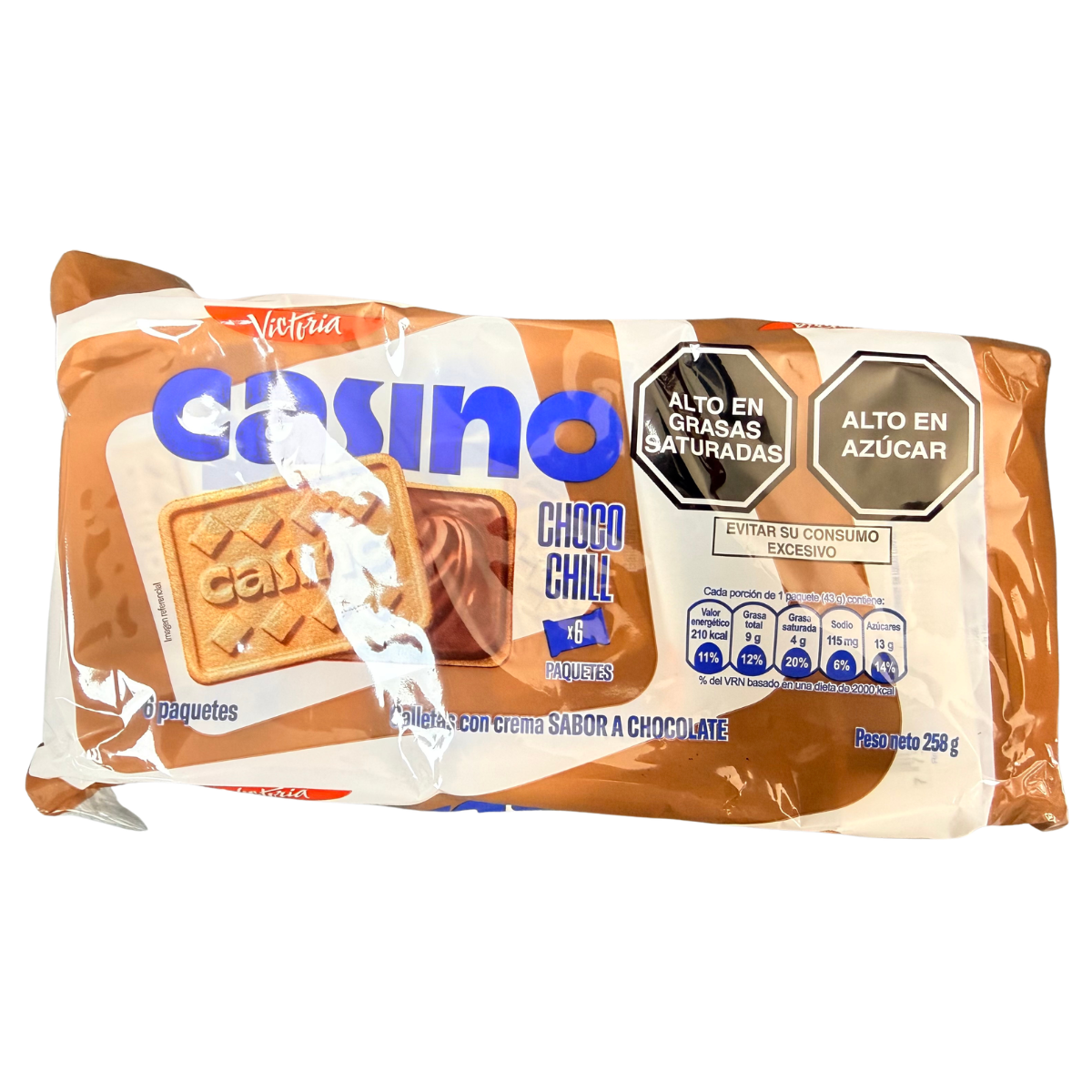 Biscuit Casino Chocolat x6 H-exotique