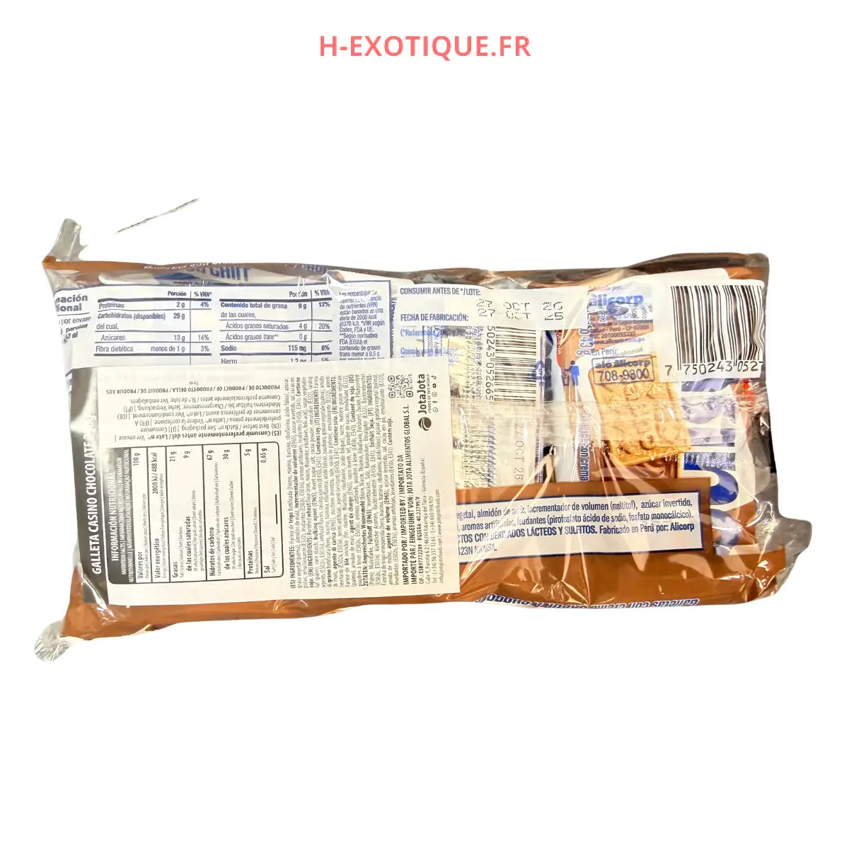 Biscuit Casino Chocolat x6