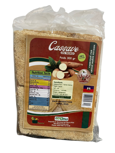 Cassave du Nord Sucrée d’Haïti H EXOTIQUE