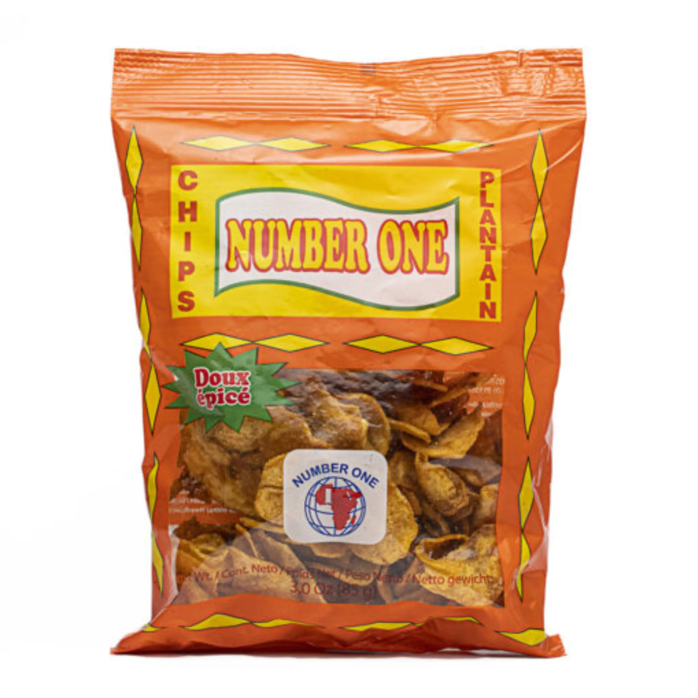 Chips Plantain Doux  Épicé 85g H-exotique