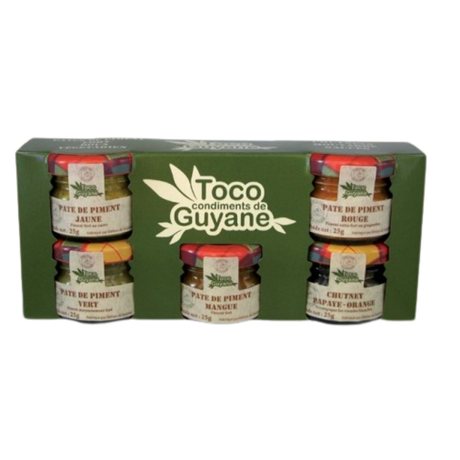 Coffret 5 Sauces TOCO 25g H-exotique