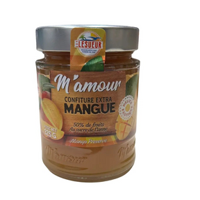 Confiture de Mangue M'amour 325g H-exotique