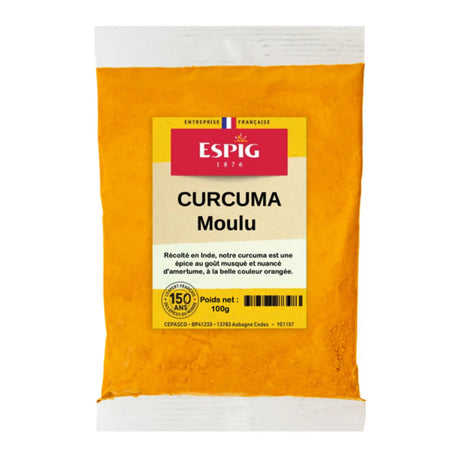 Curcuma moulu Espig 100G H EXOTIQUE