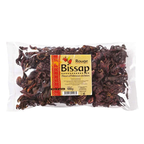 Fleur d'hibiscus Bissap Rouge 100G H-exotique