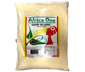 Gari blanc – Semoule de manioc 1 kg H EXOTIQUE