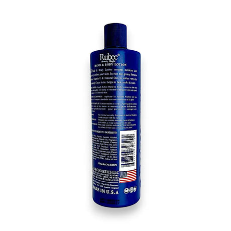 Lotion RUBEE lait corporel H-Exotique.fr