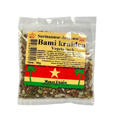 Mélange d’épices -Bami Kruiden Vegetarisch H EXOTIQUE