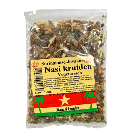 Mélange d’épices - Nasi Kruiden Vegetarisch 100gr H EXOTIQUE
