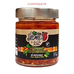 Piments Végétariens Komla 210G H-exotique