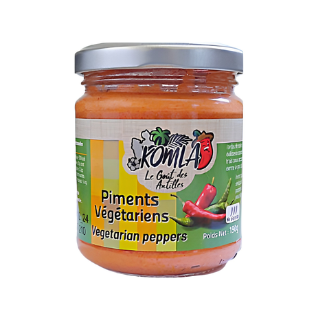 Purée de Piment végétarien Komla 190 g H-exotique
