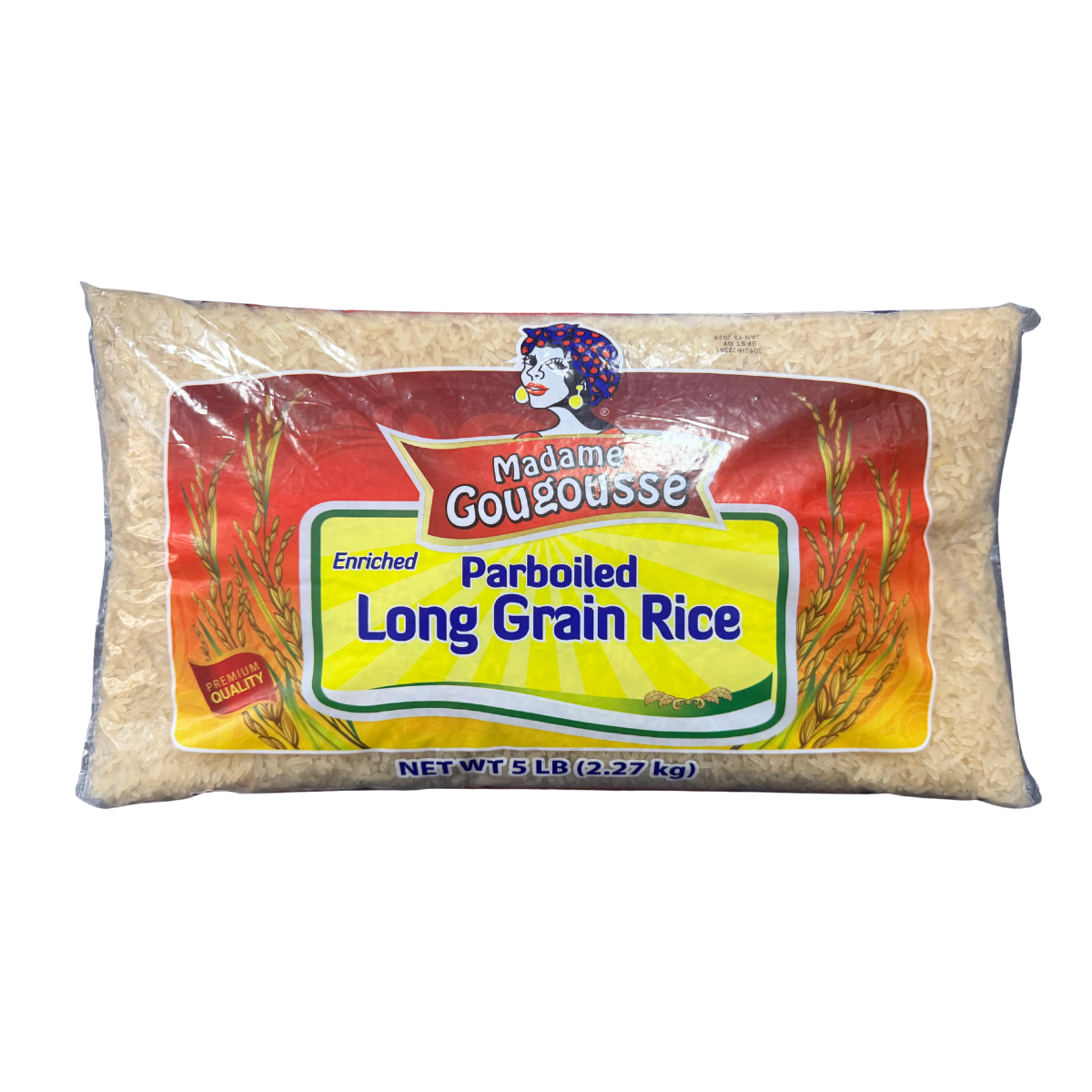 Riz Jaune Étuvé Madame Gougousse 2.27KG H-exotique