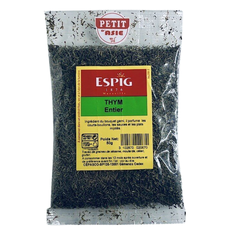 Thym Entier  Espig 50g H EXOTIQUE